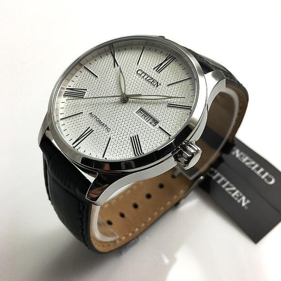 Citizen Men's Leather Dress Watch